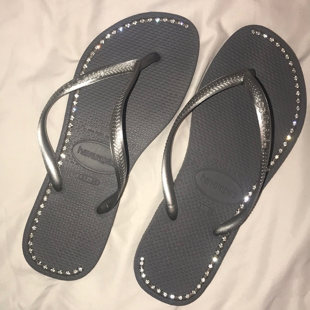 HAVAIANAS studded flip flops